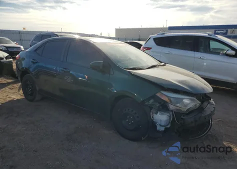 2014 Toyota Corolla L z USA, uszkodzony, nr VIN 2T1BURHE4EC208719